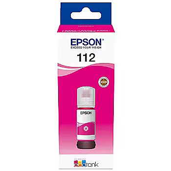 EPSON 2LB 112 EcoTank Pigment Magenta C13T06C34A 8715946674766