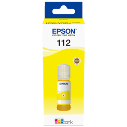 Epson 112 EcoTank Pigment | C13T06C44A | Ink Bottle | Yellow C13T06C44A 8715946674773