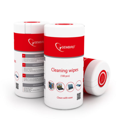 Gembird | CK-WW100-01 | Cleaning wipes CK-WW100-01 8716309085694