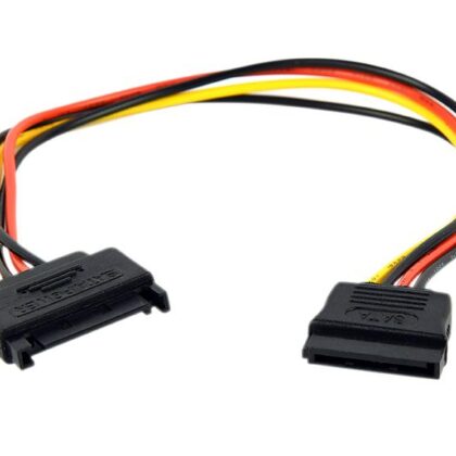 CABLE POWER EXTENSION SATA/0.3M CC-SATAMF-01 GEMBIRD  CC-SATAMF-01 8716309086615