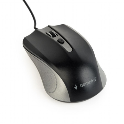 Gembird | MUS-4B-01-GB | Optical Mouse | USB | Spacegrey/Black MUS-4B-01-GB 8716309104067