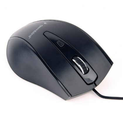 Gembird | Mouse | MUS-4B-02 | Standard | USB | Wired | Black MUS-4B-02 8716309104289