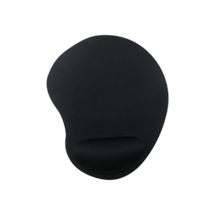 Gembird | Mouse Pad with Soft Wrist Support | MP-ERGO-01 | 240 x 200 x 4 mm | Black MP-ERGO-01 8716309114851