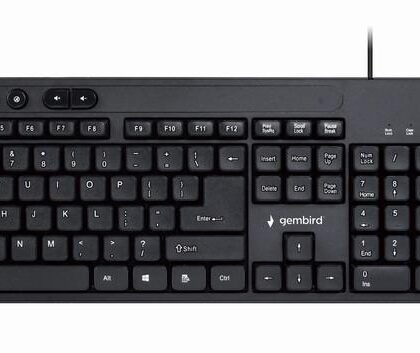 KEYBOARD +MOUSE USB ENG/KBS-UM-04 GEMBIRD  KBS-UM-04 8716309118125