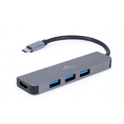 Cablexpert | USB Type-C 2-in-1 multi-port adapter (Hub + HDMI) | A-CM-COMBO2-01 | USB Type-C A-CM-COMBO2-01 8716309121446