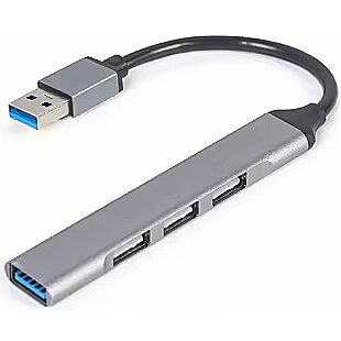 GEMBIRD 4-port USB hub silver UHB-U3P1U2P3-02 8716309124690