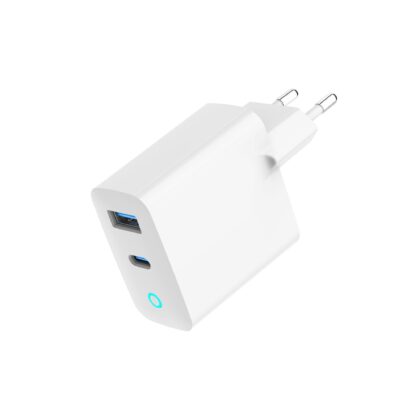 CHARGER USB 30W 2PORT/TA-UC-PDQC30L-W-01 GEMBIRD  TA-UC-PDQC30L-W-01 8716309129589