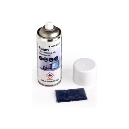 Gembird Foam LCD Cleaning Kit | CK-LCD-08 | Foam Cleaner for LCD / TFT screens | 400 ml CK-LCD-08 8716309129800