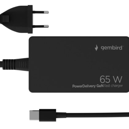 NB ACC AC ADAPTER 65W/NPA-AC-PDQC65-01 GEMBIRD  NPA-AC-PDQC65-01 8716309132312