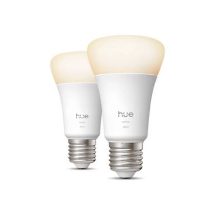 Philips Hue W 810 A60 2P EU | E27 | 7 W | Warm white to cool white light | Bluetooth