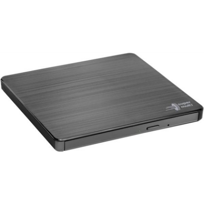 H.L Data Storage | Ultra Slim Portable DVD-Writer | GP60NB60 | Interface USB 2.0 | DVD±R/RW | CD read speed 24 x | CD write speed 24 x | Black | Desktop/Notebook GP60NB60.AUAE12B 8806087302905