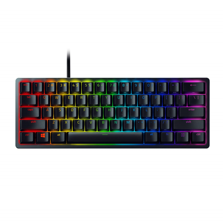 Razer | Huntsman Mini | Gaming keyboard | Wired | RGB LED light | US | Linear Optical RED RZ03-03390200-R3M1 8886419345749
