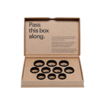 Ultrahuman Smart ring try-on sizing kit | UH-RA-SSK | Black UH-RA-SSK 8906184870854