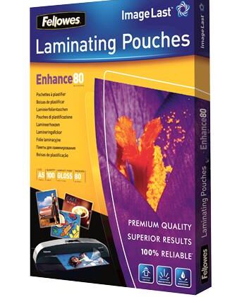 LAMINATOR POUCH IMAGELAST/A5 80 100PCS 5306002 FELLOWES  5306002 077511530609