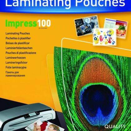 LAMINATOR POUCH GLOSSY/A4 100 100PCS 5351111 FELLOWES  5351111 077511535116