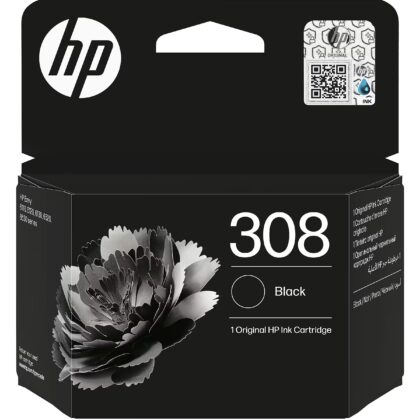 HP 308 Black Original Ink Cartridge 7FP21UE#LS3 199764692283