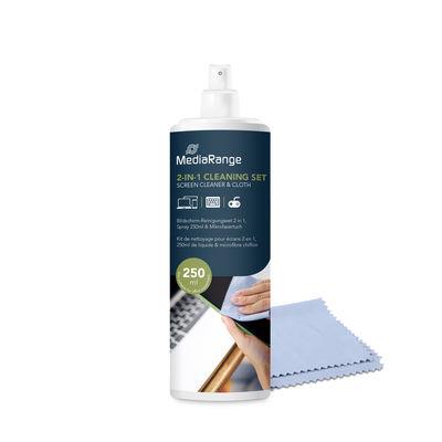 CLEANING LIQUID SCREEN 250ML/WITH CLOTH MR721 MEDIARANGE  MR721 4260057127815