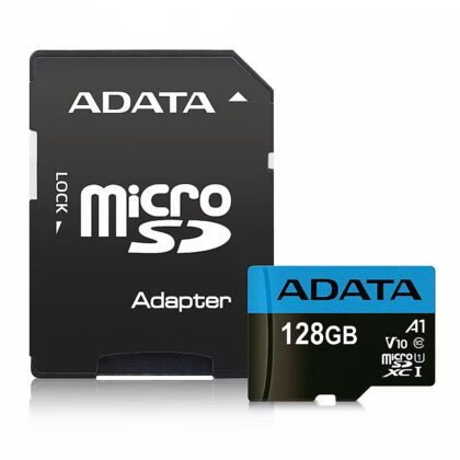 ADATA 128GB Micro SDXC V10 85MB/s + ad. AUSDX128GUICL10A1-RA1 4713218461940
