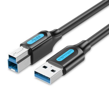 CABLE USB3.0 MALE TO MALE/3M BLACK COOBI VENTION COOBI 6922794749580