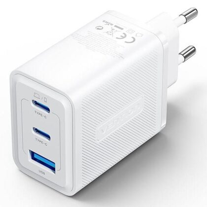 MOBILE CHARGER WALL 65W USB/3P WHITE FERW0-EU VENTION  FERW0-EU 6922794782044