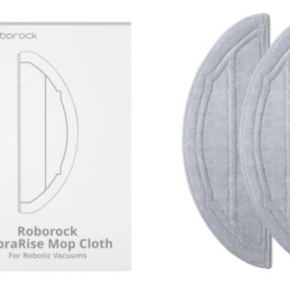 Vacuum Cleaner Accessory ROBOROCK Map Cloth Vibrarise Grey For S8 Pro/S8 Pro+/Q10 VF/Q10 VF+ 8.02.0436 8.02.0436 6936905902535