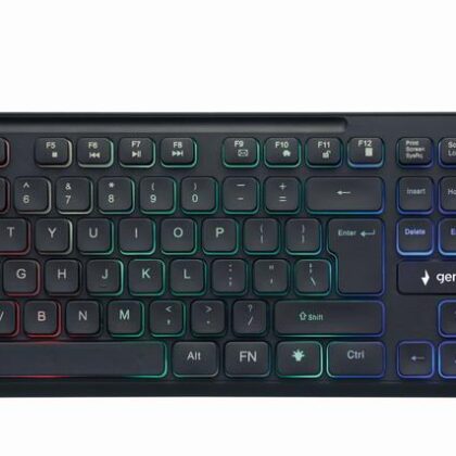 KEYBOARD MULTIMEDIA USB ENG/BLACK KB-UML-02 GEMBIRD KB-UML-02 8716309117661