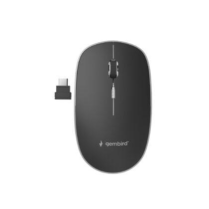 MOUSE USB-C OPTICAL WRL BLACK/SILENT MUSW-4BSC-01 GEMBIRD  MUSW-4BSC-01 8716309119061