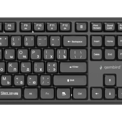 KEYBOARD +MOUSE WRL CYRILLIC/BLACK KBS-WMS-01-CYRL GEMBIRD KBS-WMS-01-CYRL 8716309137058