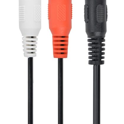 CABLE AUDIO 3.5MM TO 2RCA 2.5M/CCA-458-2.5M GEMBIRD  CCA-458-2.5M 8716309024860