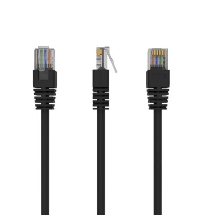 PATCH CABLE CAT5E UTP 10M/BLACK PP12-10M/BK GEMBIRD  PP12-10M/BK 8716309038591