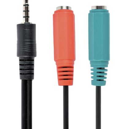 CABLE AUDIO 3.5MM 4-PIN TO/3.5MM S+MIC CCA-417 GEMBIRD  CCA-417 8716309075442