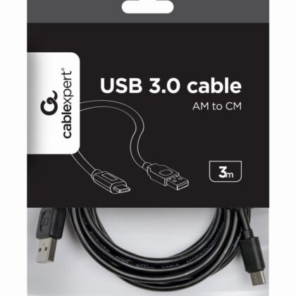 CABLE USB-C TO USB2 3M/CCP-USB2-AMCM-10 GEMBIRD  CCP-USB2-AMCM-10 8716309086561