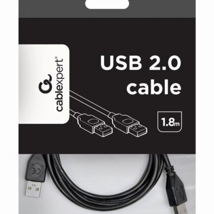 CABLE USB2 TO USB2 AM/AM 1.8M/CCP-USB2-AMAM-6 GEMBIRD  CCP-USB2-AMAM-6 8716309090278