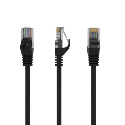 PATCH CABLE CAT6 UTP 3M/BLACK PP6U-3M/BK GEMBIRD  PP6U-3M/BK 8716309093194