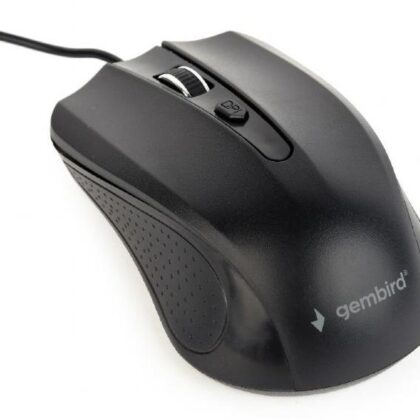 MOUSE USB OPTICAL BLACK/MUS-4B-01L GEMBIRD  MUS-4B-01L 8716309131452